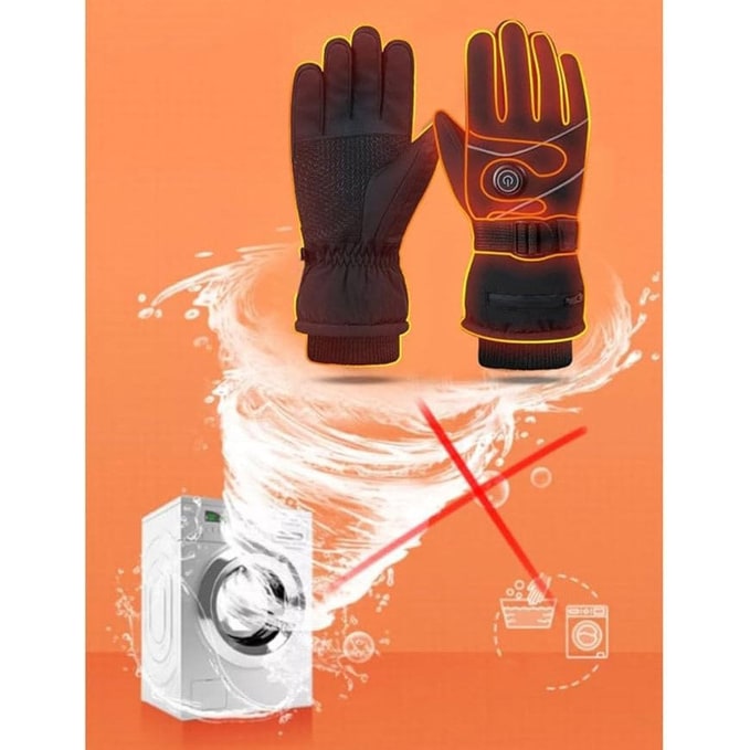 Verwarmde Handschoenen Oplaadbaar met Touchscreen 3 Warmtestanden Winter Ski Fiets Outdoor Wandelen Unisex | Sulvida