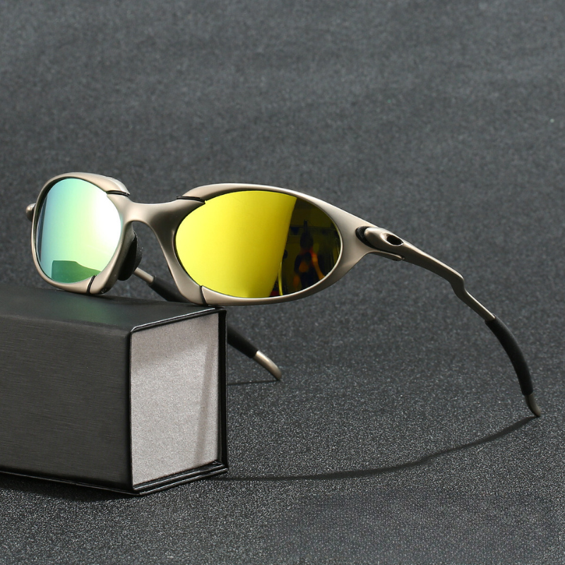 Sportieve Zonnebril Heren Gepolariseerd Metalen Frame UV-bescherming Outdoor Eyewear voor Actieve Lifestyle | Sulvida
