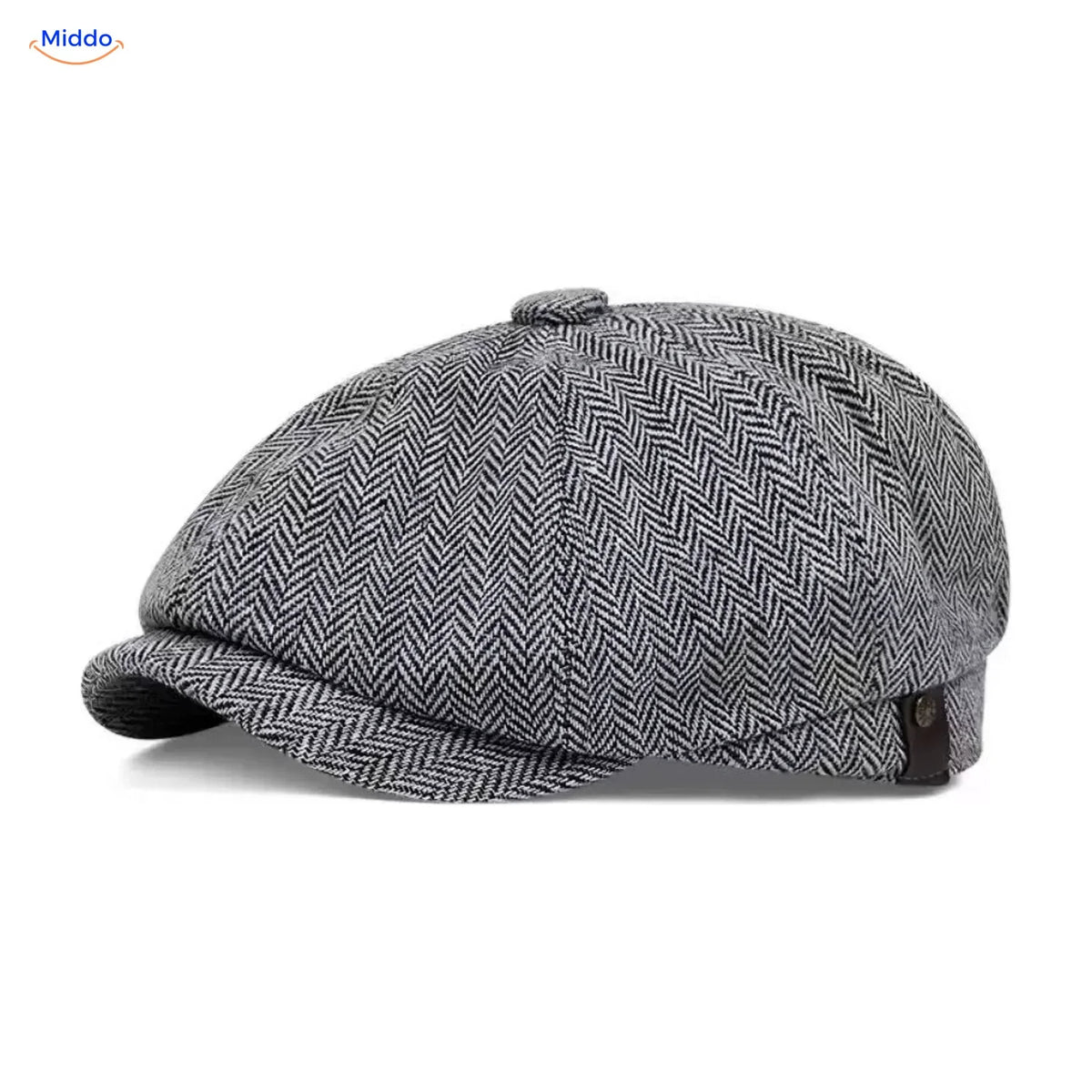 Klassieke achtpanelen flatcap retro stijl jaren '20 heren dames vintage katoenen pet modeaccessoire gatsby | Sulvida
