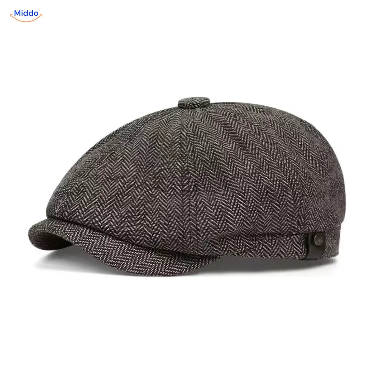 Klassieke achtpanelen flatcap retro stijl jaren '20 heren dames vintage katoenen pet modeaccessoire gatsby | Sulvida