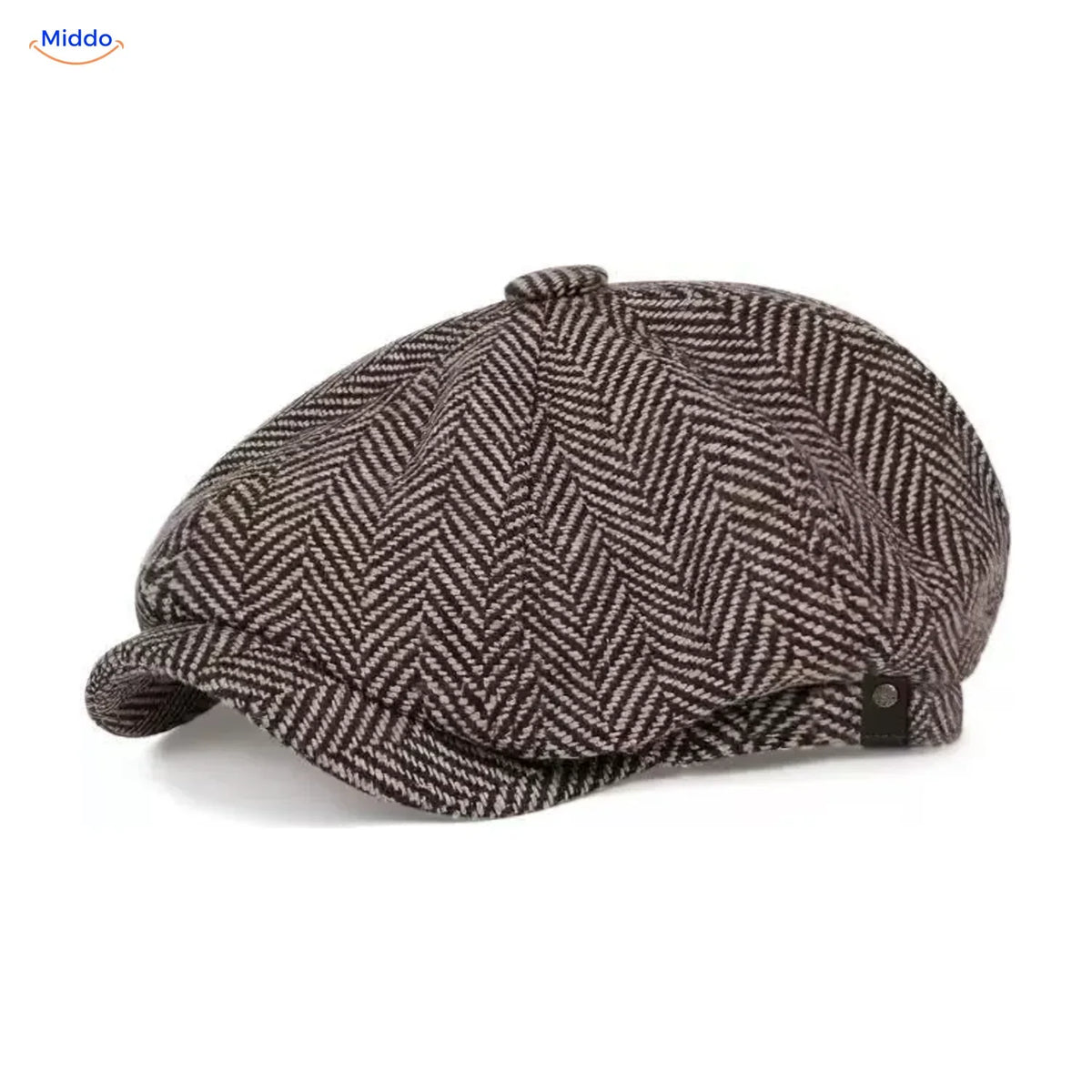 Klassieke achtpanelen flatcap retro stijl jaren '20 heren dames vintage katoenen pet modeaccessoire gatsby | Sulvida