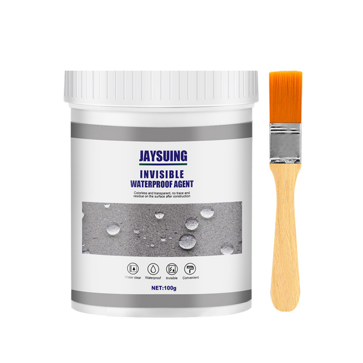 Transparante Waterdichte Coating 500ml 1L UV-Bestendig Snel Drogend Anti-Schimmel Oppervlaktebeschermer | Sulvida