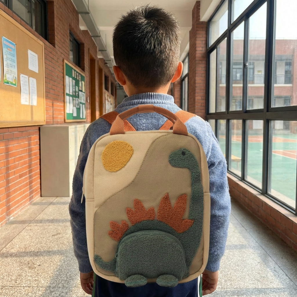 Kinderrugzak met Verstelbare Bandjes en Meerdere Vakken voor School Daguitstapjes Vrije Tijd en Sport | Sulvida