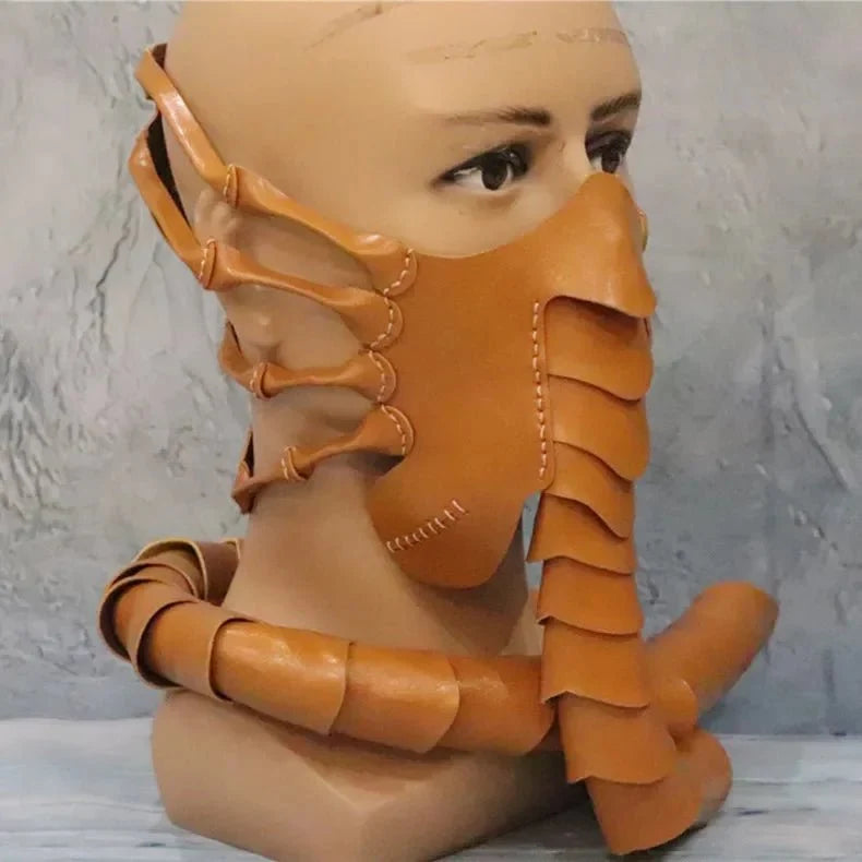Halfgezicht Rubberen Creaturemasker – Horror Schorpioen Look voor Feest Cosplay Carnaval en Themafeesten | Sulvida