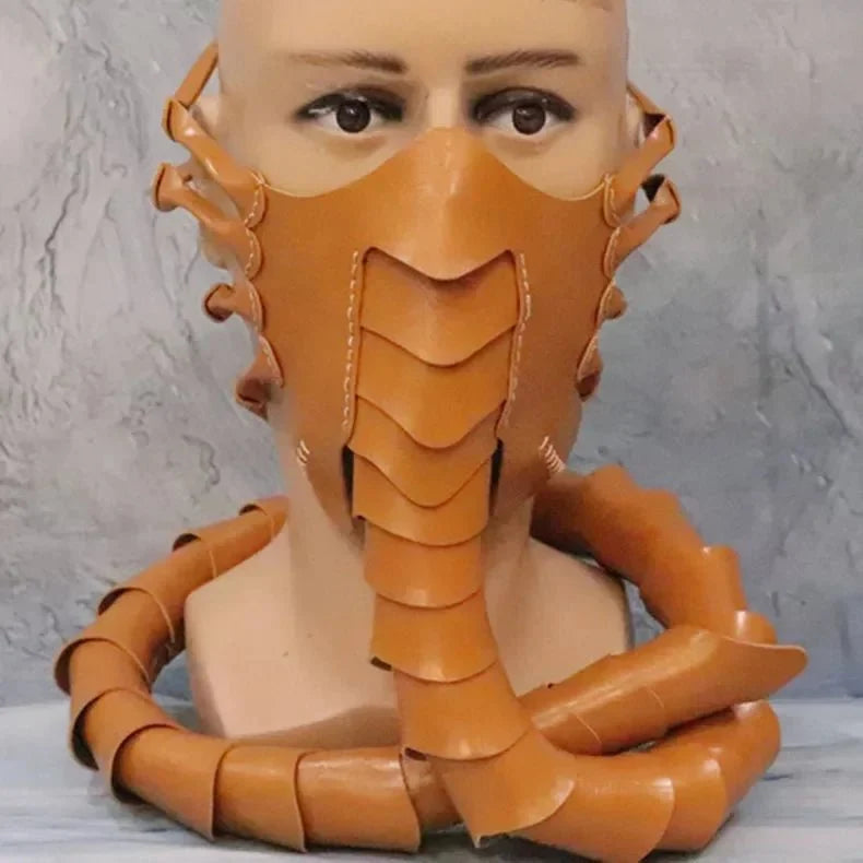 Halfgezicht Rubberen Creaturemasker – Horror Schorpioen Look voor Feest Cosplay Carnaval en Themafeesten | Sulvida
