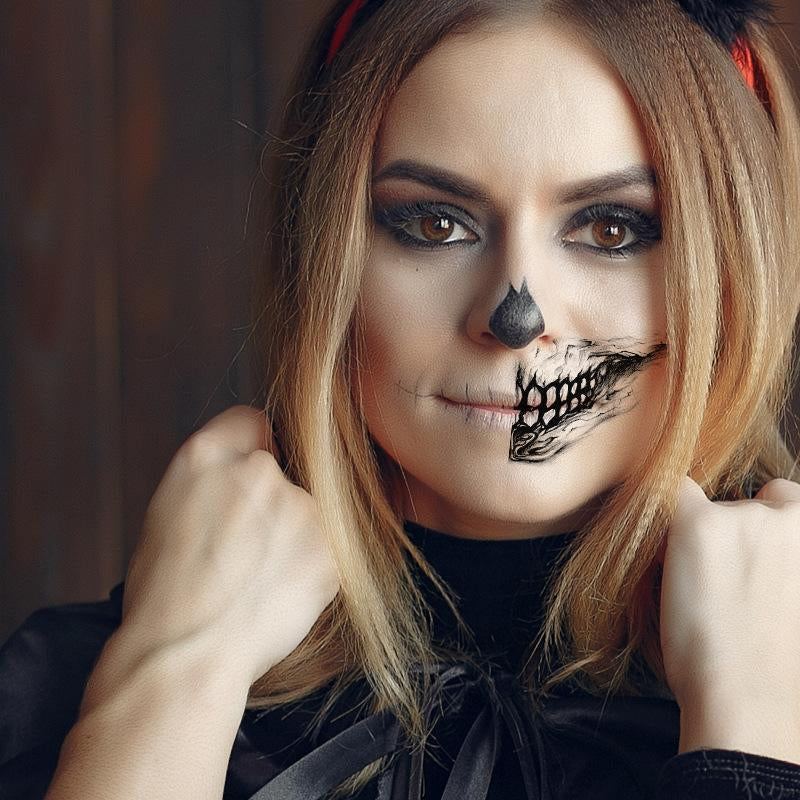 Tijdelijke Horror Tattoo Set Griezelig Realistische Halloween Party Make-up Cosplay Nep Wonden Littekens | Sulvida