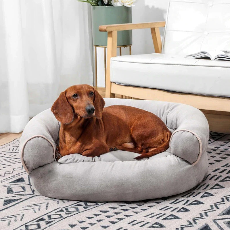Orthopedisch Hondenkussen met Extra Vulling Rustgevend Comfortbed Gewrichtsverzorgend voor Honden XL | Sulvida