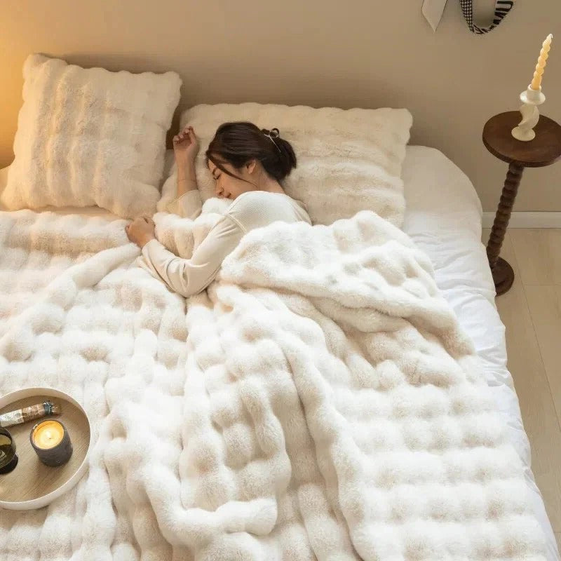 Zachte Fleecedeken Multi-Season voor Bank en Bed – Warm Wasbaar Plaid voor Dagelijks Gebruik en Comfort | Sulvida