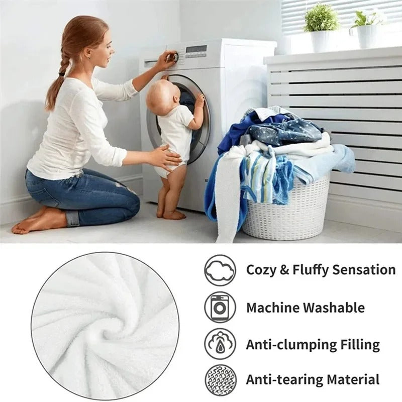 Zachte Fleecedeken Multi-Season voor Bank en Bed – Warm Wasbaar Plaid voor Dagelijks Gebruik en Comfort | Sulvida