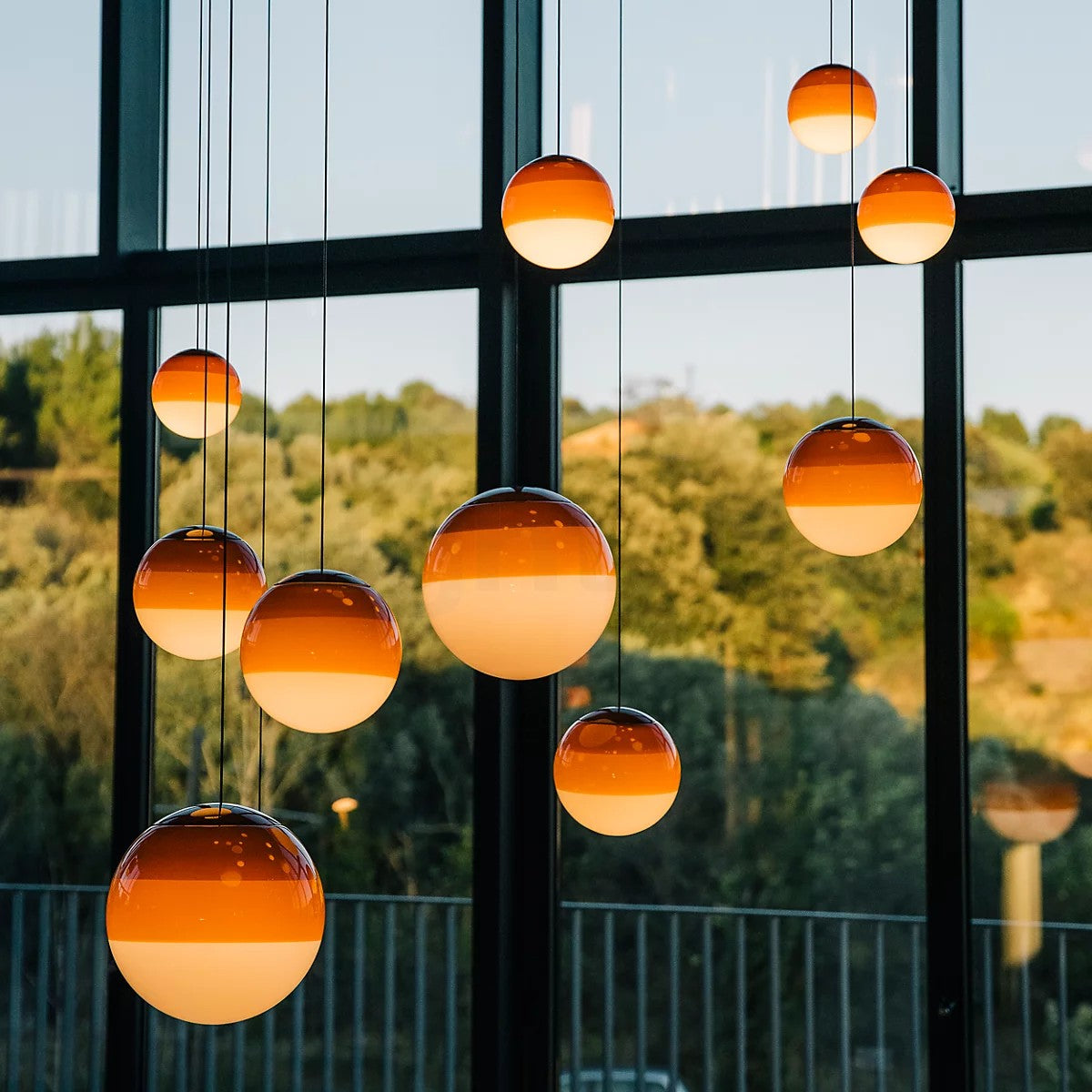 Luxe Dimbare Hanglamp Geborsteld Nikkel – Glas-Steen Design E27 Fitting Warm Licht Dimbaar voor Eettafel | Sulvida