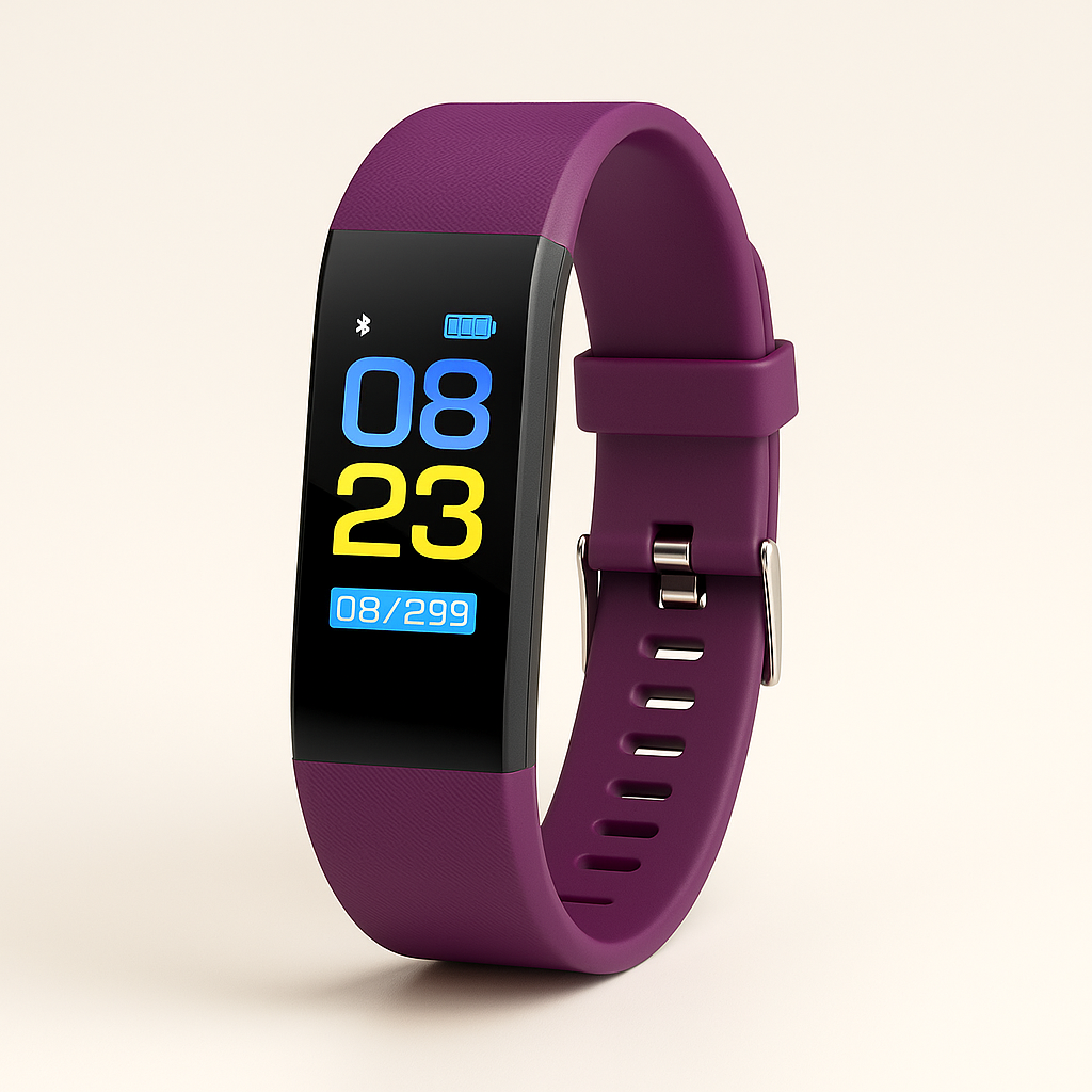 Smartwatch met Gezondheidsmeting – Hartslagmonitor, Stappenteller en Slaaptracking voor Senioren | Sulvida