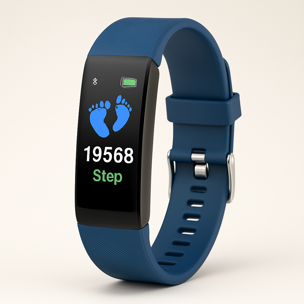 Smartwatch met Gezondheidsmeting – Hartslagmonitor, Stappenteller en Slaaptracking voor Senioren | Sulvida