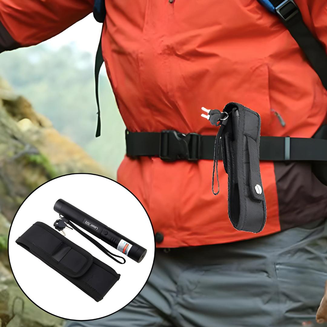 Laserpen Zaklamp Oplaadbaar met Krachtige Straal 10000m USB Laserpointer Groen Rood Paars Presentatie | Sulvida