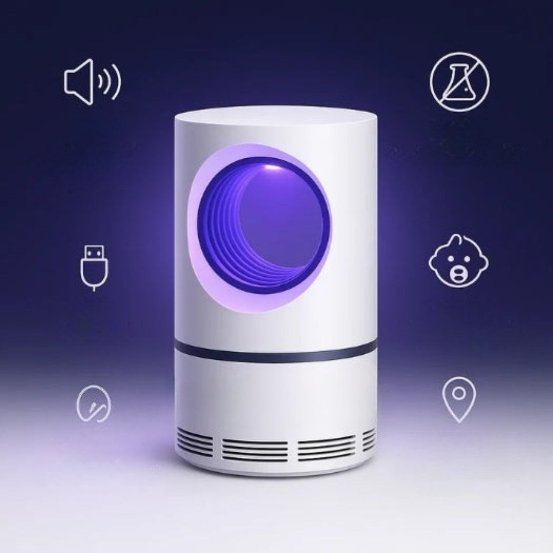 Elektrische UV Muggenlamp Insectenverdelger Stil Veilig Chemievrij voor Slaapkamer Keuken Terras Muggenval | Sulvida