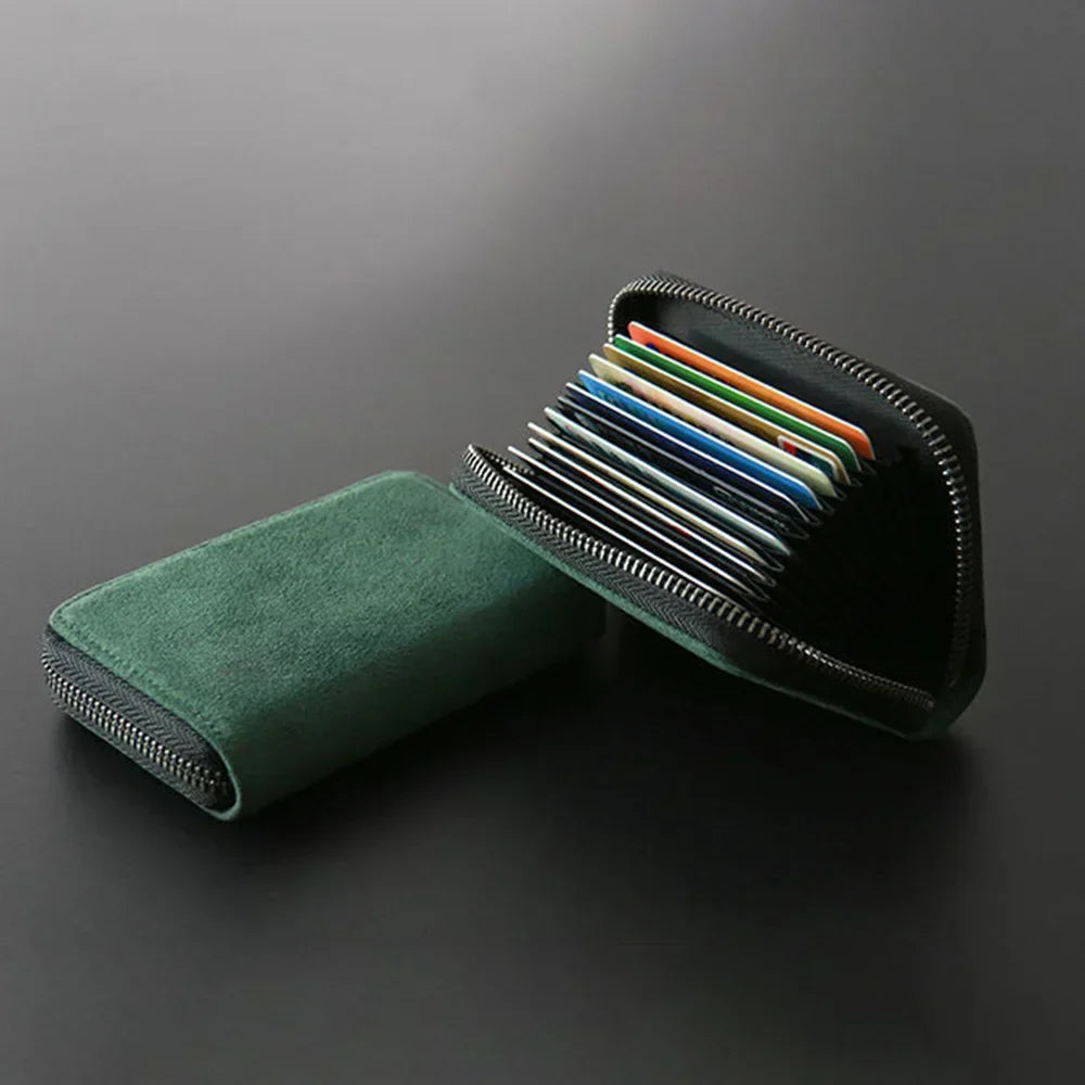 Compacte Portemonnee Meerkleurig voor Pasjes en Bankkaarten Elegante Kaarthouder Multi-card Wallet Overzichtelijk | Sulvida