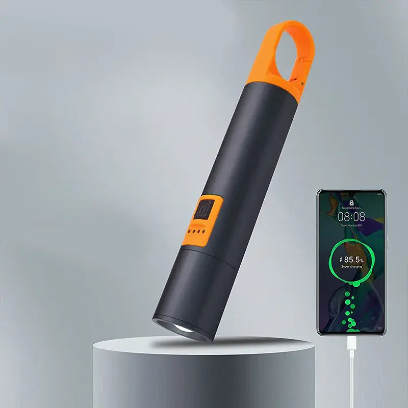 Multifunctionele zaklamp compacte LED met meerdere standen oplaadbaar tactisch model voor outdoor camping wandelen | Sulvida