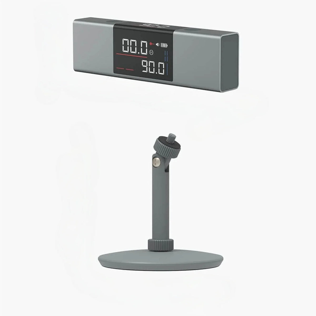 360° Waterpas met LED-Display Zelfnivellerend Kruislijn Lasernivelleerapparaat Lijn & Punt Digitale Meetinstrument | Sulvida