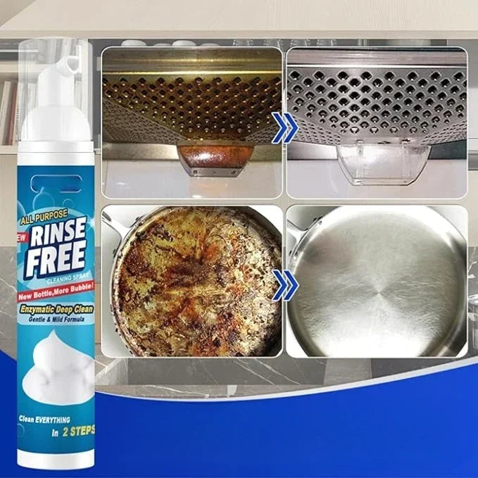 Universele Multisurface Schuimreiniger voor Keuken, Badkamer en Auto – Krachtige Ontvetter en Vlekverwijderaar voor Alle Oppervlakken | Sulvida