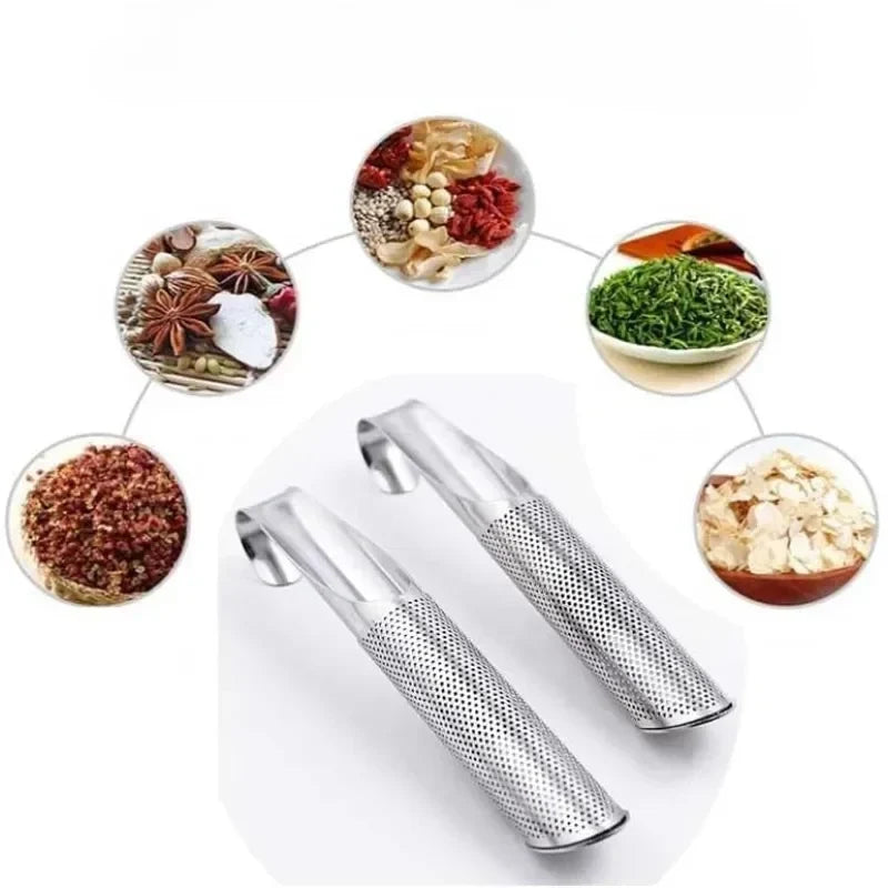 Thee-infuser RVS met Fijnmazig Filter Set van 2 Theebollen Herbruikbaar Theezeef voor Losse Thee en Kruiden | Sulvida