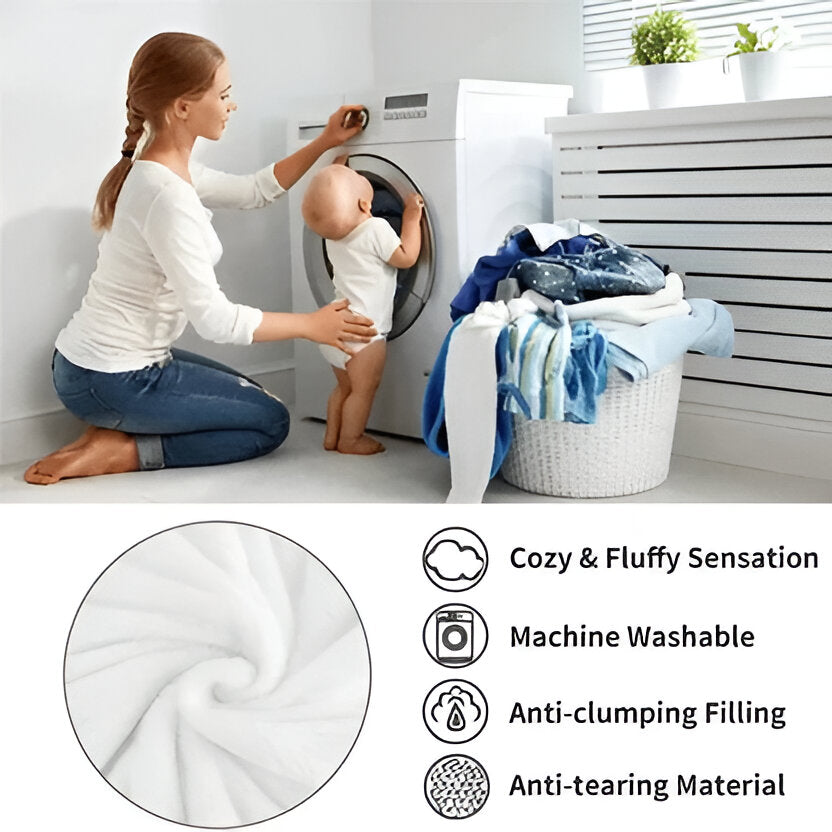 Vierseizoenen Deken met Elegant Design 39x63 inch Zacht Pluche Comfortabel Fleece Warm Slaapkamer Bed | Sulvida