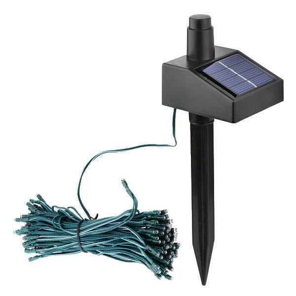 Solar Lichtsnoer 17 Meter 100 LED Warm Wit Buitenverlichting Waterdicht Tuinverlichting Feestverlichting | Sulvida