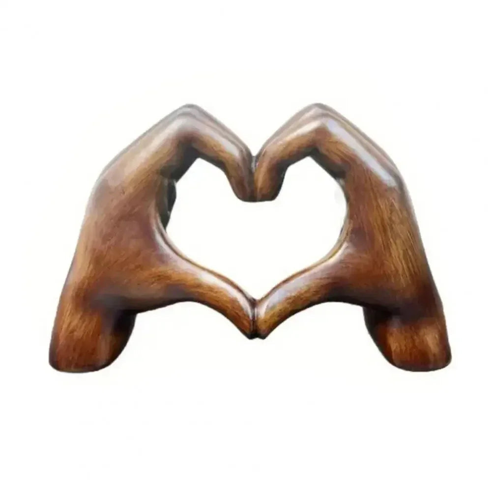 Houten hart decoratie met natuurlijke houtnerf voor woonkamer slaapkamer kantoor wanddecoratie tijdloos | Sulvida
