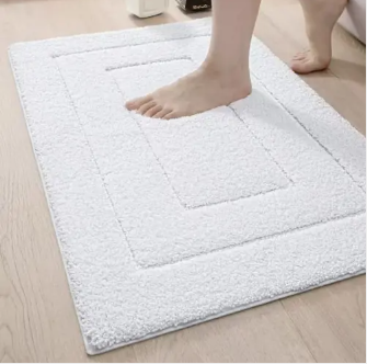 Badmat microvezel antislip absorberend 40x60 50x80 60x90 cm badkamer douche modern wasbaar zachte vloermat | Sulvida