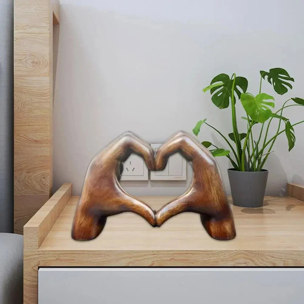 Houten hart decoratie met natuurlijke houtnerf voor woonkamer slaapkamer kantoor wanddecoratie tijdloos | Sulvida