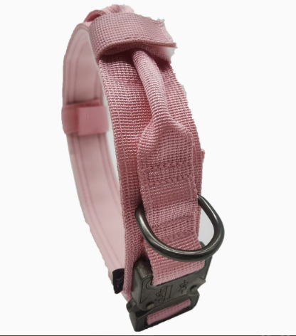 Collier pour chien réglable, ensemble tactique avec collier de contrôle rembourré en nylon pour le dressage et les promenades | Sulvida