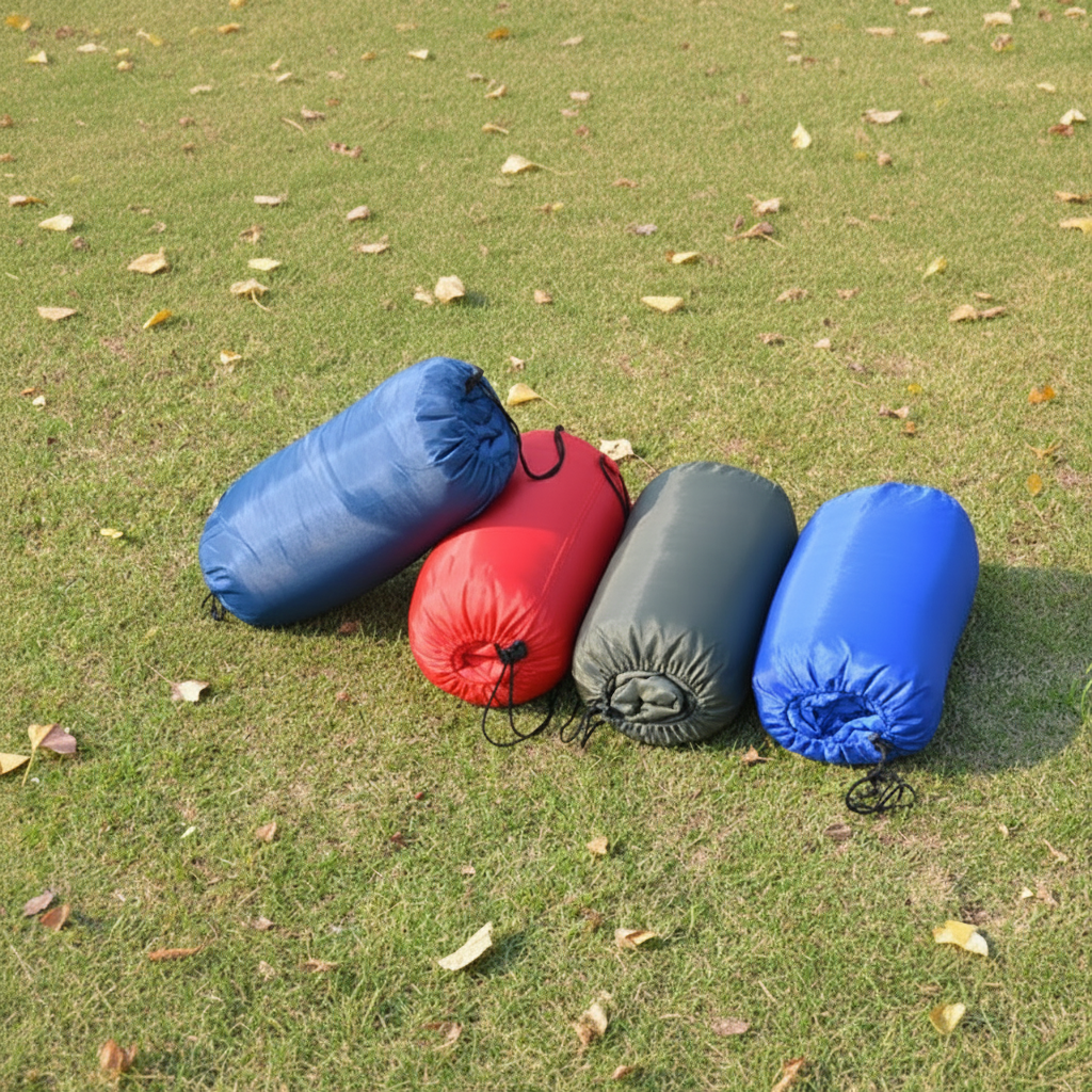 Thermische Envelopslaapzak voor Camping & Trekking tot -10°C met Zachte Voering en Compacte Draagtas | Sulvida