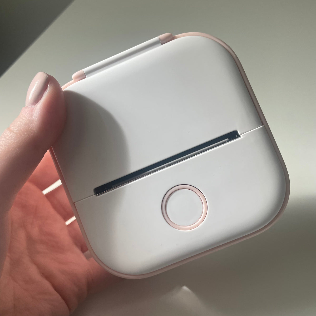 Compacte thermische miniprinter mobiel bluetooth inktloos stickerprinter foto label A6 portable printer | Sulvida