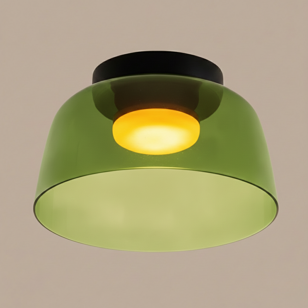 Glazen Plafondlamp Gelaagd Design Meerdere Formaten Warm Wit LED Licht Eetkamer Woonkamer Keuken Slaapkamer | Sulvida