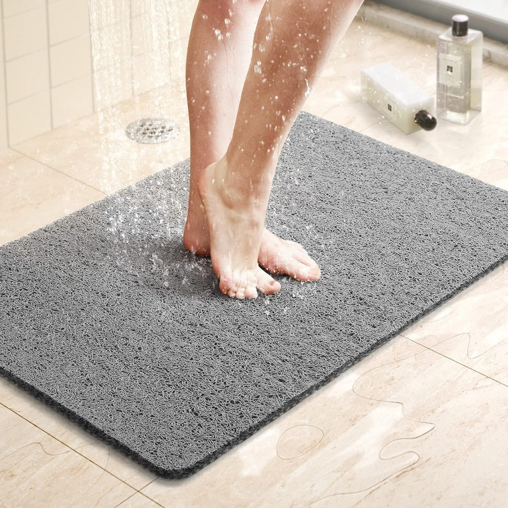 Antislip Douchematje Grijs Geel Wit Veilig Zacht Antibacterieel Badkamer Douche Badmat Antislip Douchemat | Sulvida