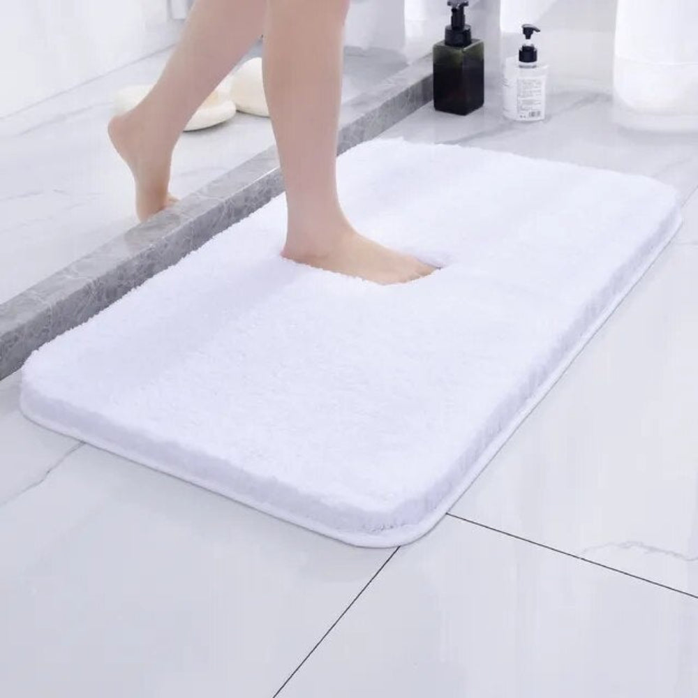 Zachte badmat microfiber 40x60 50x80 60x90 cm antislip snel absorberend badkamer pluche vloerkleed douchemat | Sulvida