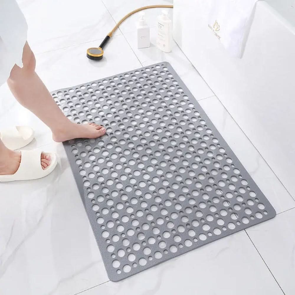Antislip Douchematje met Zuignappen Badkamer Badmat Drainage Gaatjes Veiligheid Hygiëne Comfort Bad Douche | Sulvida