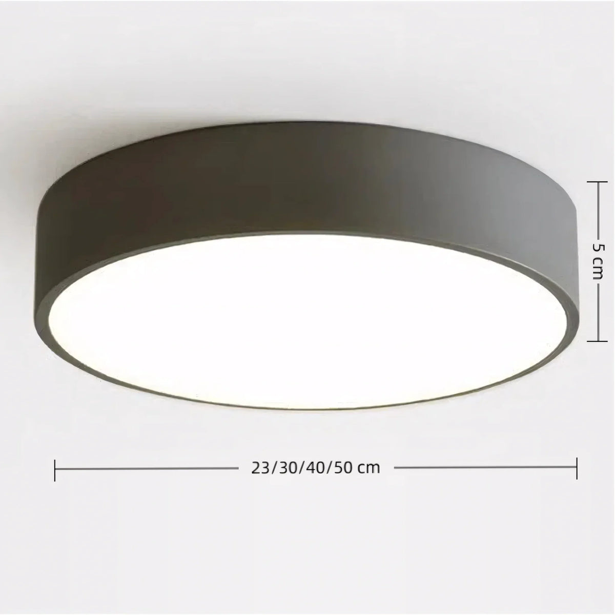 Ronde Plafondlamp IJzer Acryl LED Verlichting Modern Design Woonkamer Slaapkamer Eetkamer Hal Dimbaar | Sulvida