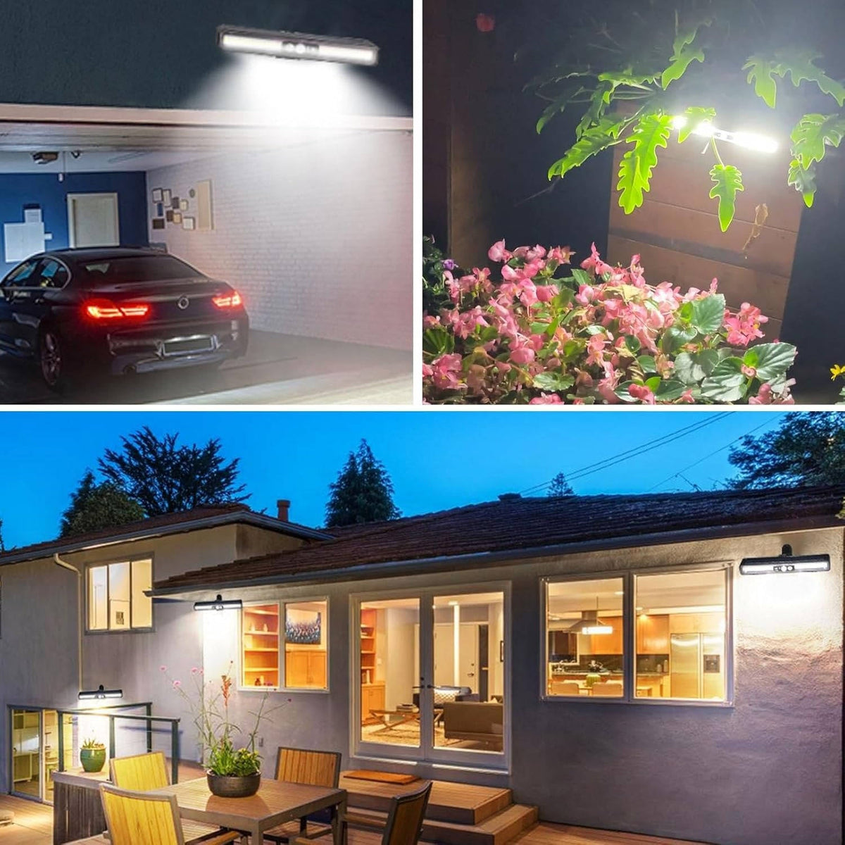 Draadloze Solarlampen met Bewegingssensor Waterbestendig Buitenverlichting Tuinverlichting Set van 2 | Sulvida
