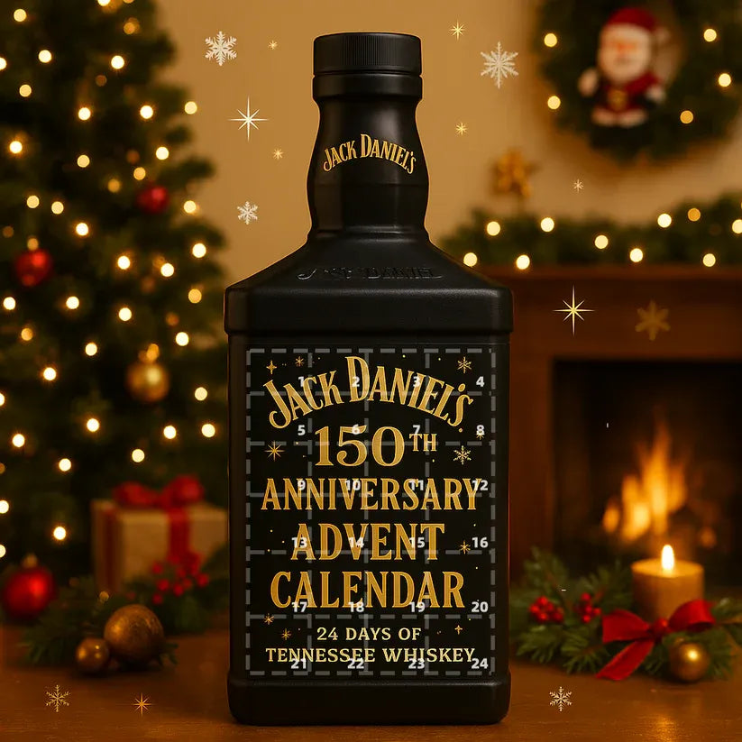 Whisky Adventskalender 2026 met 24 Decoratieve Miniaturen voor Kerst Countdown Kerstversiering Decoratie | Sulvida