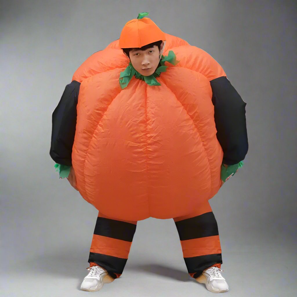 Opblaasbaar Pompoen Kostuum Volwassenen Polyester Waterdicht Feest Carnaval Halloween Party Outfit Verkleedkleding | Sulvida