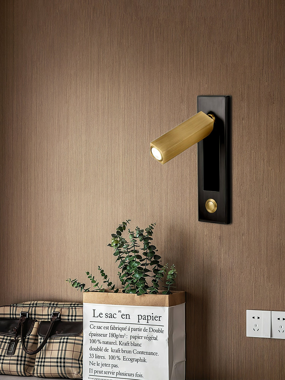 Minimalistische inbouwwandlamp 3000K warm wit instelbaar licht aluminium slaapkamer bedlamp leeslamp | Sulvida