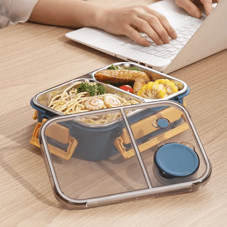 Isolerende Lunchbeker 500ml Hermetisch Lekvrij Maaltijdopslag voor Soep Salade Pasta Warm Koud Onderweg | Sulvida