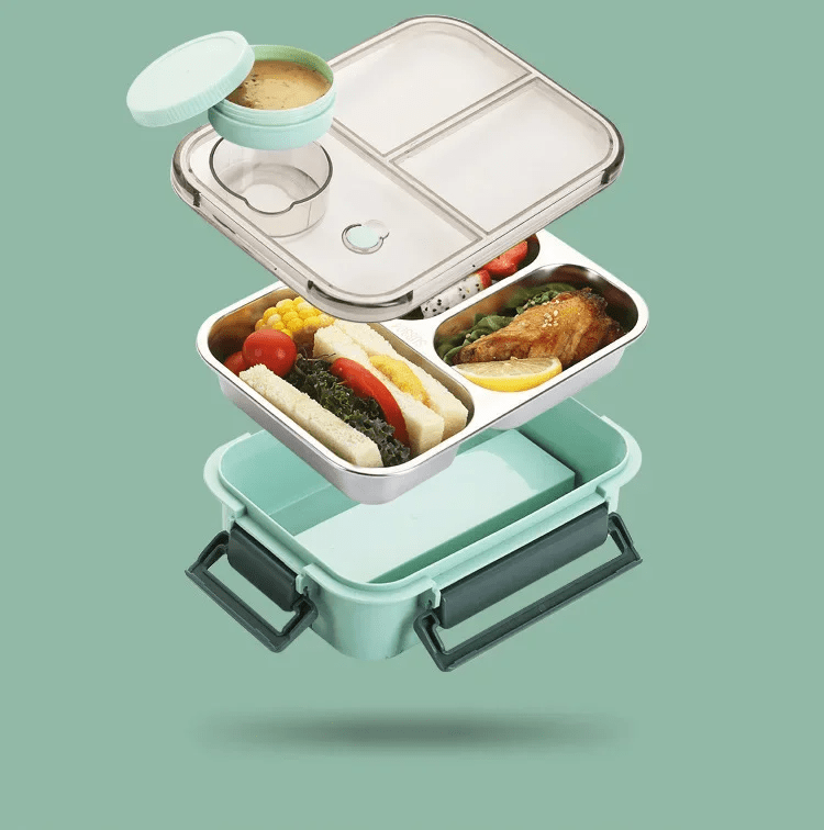 Isolerende Lunchbeker 500ml Hermetisch Lekvrij Maaltijdopslag voor Soep Salade Pasta Warm Koud Onderweg | Sulvida