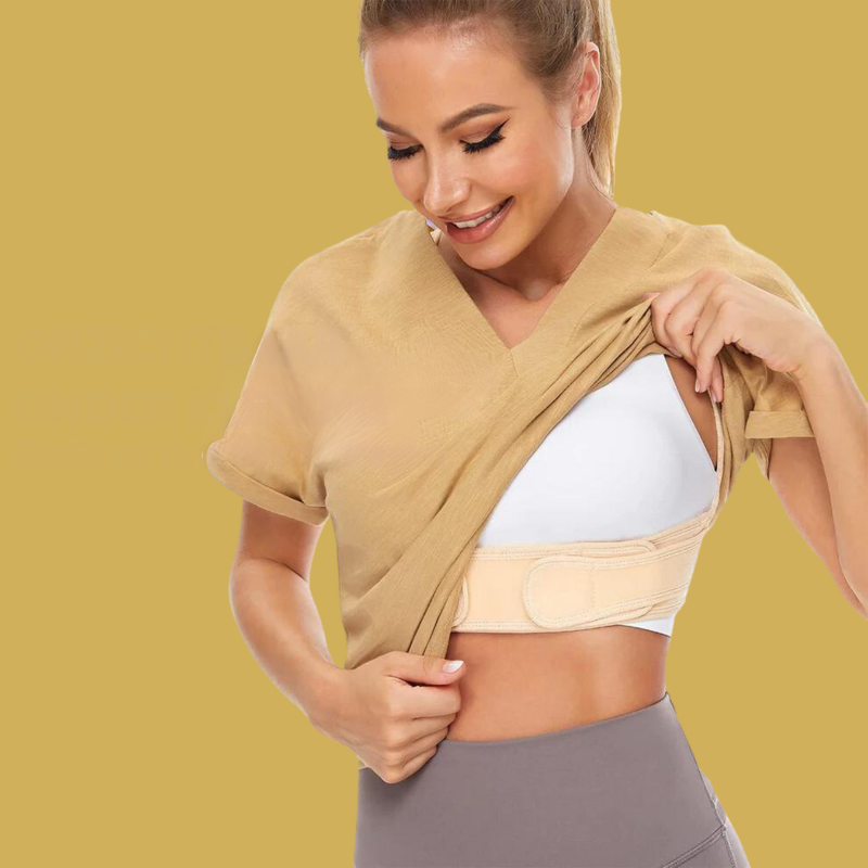 Onzichtbare Houdingscorrector Rugsteun Verstelbare Bandjes Ademende Stof Onopvallende Posture Corrector Rug | Sulvida