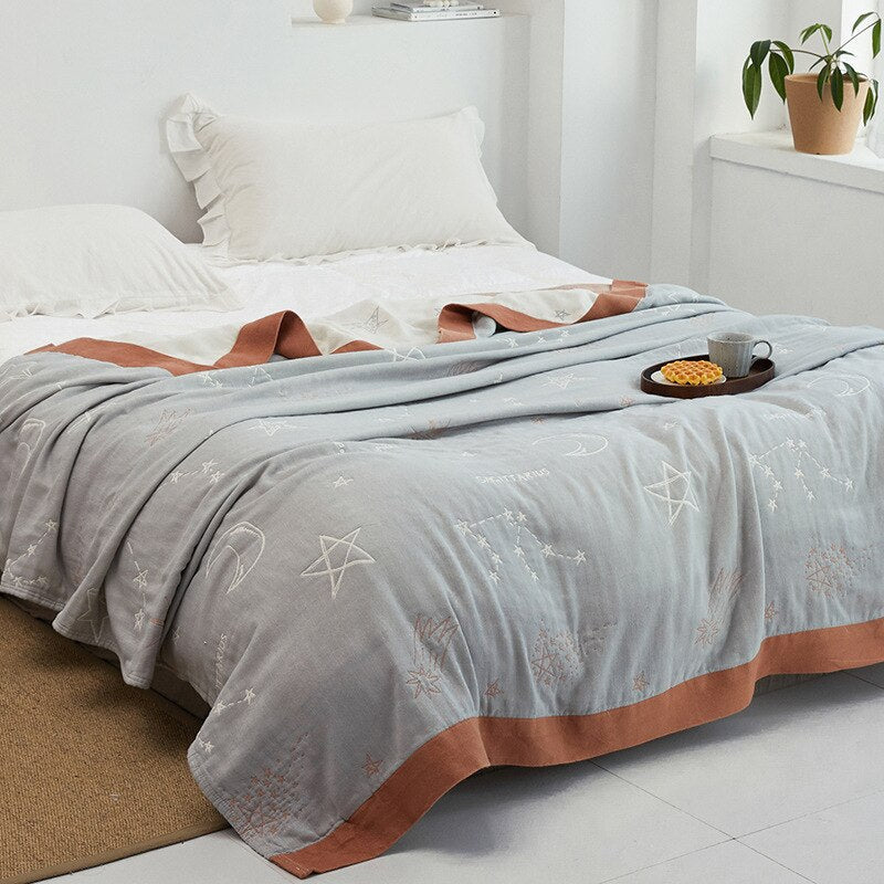 Japanse Katoenen Vloerkleed Zachte Weefselstructuur Vintage Stijl Decoratief Tapijt Woonkamer Interieur | Sulvida