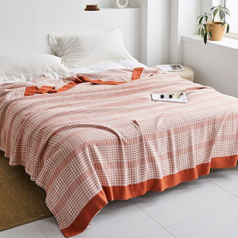Japanse Katoenen Vloerkleed Zachte Weefselstructuur Vintage Stijl Decoratief Tapijt Woonkamer Interieur | Sulvida