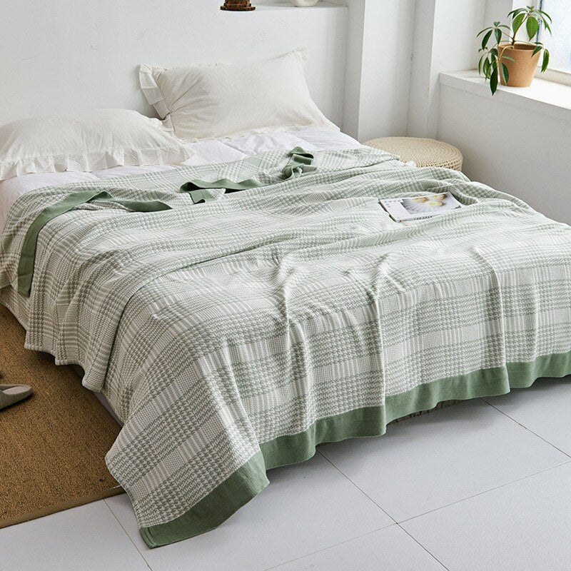 Japanse Katoenen Vloerkleed Zachte Weefselstructuur Vintage Stijl Decoratief Tapijt Woonkamer Interieur | Sulvida