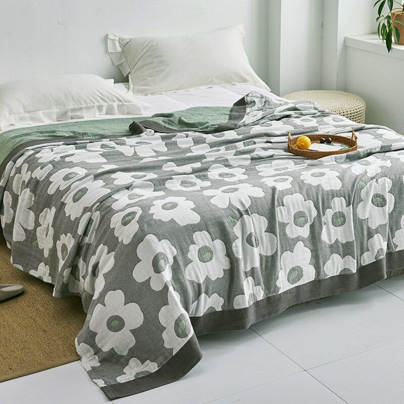 Japanse Katoenen Vloerkleed Zachte Weefselstructuur Vintage Stijl Decoratief Tapijt Woonkamer Interieur | Sulvida