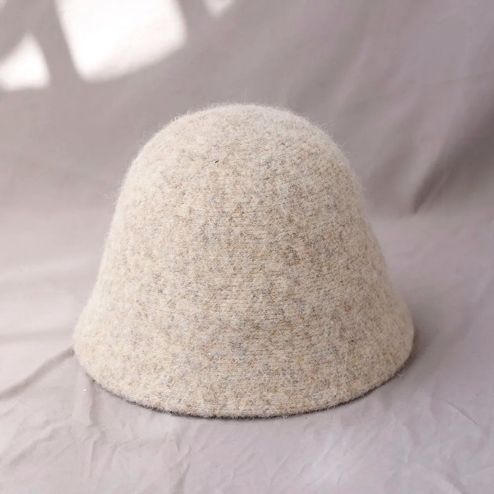 Wollenhoeden voor Dames – Vissersmuts Winterhoed Bucket Hat Warm & Comfortabel Tijdloos Design Streetwear | Sulvida