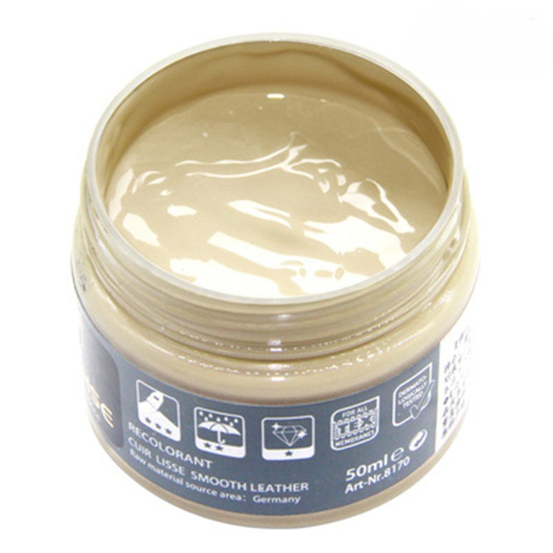 Leerreparatie Balsem Beige 20ml Meubelherstel Krassen Bank Stoel Leer Onderhoud Restauratie Bescherming | Sulvida