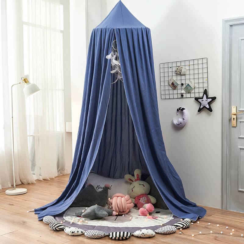 Kinder Bedhemel met Lichtblokkering voor Wieg en Bed Inclusief Ophanghaak Slaapkamer Decoratie Speelhoek | Sulvida